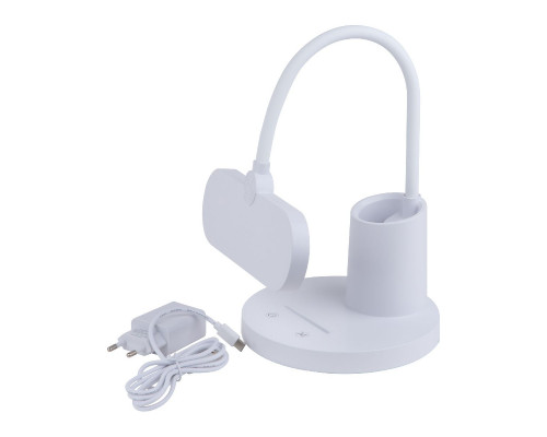 Дополнительное фото Лампа настольная Uniel ULM-D603 10W/3000-6000K/DIM WHITE UL-00011097: Купить в Интернет магазин освещения GCSVET.RU