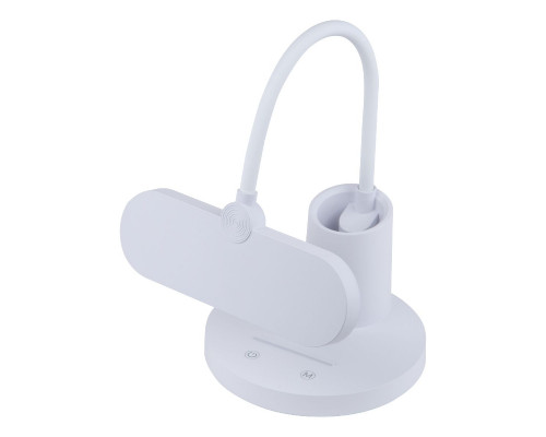 Дополнительное фото Лампа настольная Uniel ULM-D603 10W/3000-6000K/DIM WHITE UL-00011097: Купить в Интернет магазин освещения GCSVET.RU
