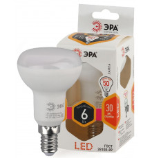 Светодиодная лампочка Эра LED R50-6W-827-E14 Б0028489