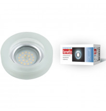 Светильник встраиваемый Fametto Luciole DLS-L110 GU5.3 CHROME/MATT CLEAR