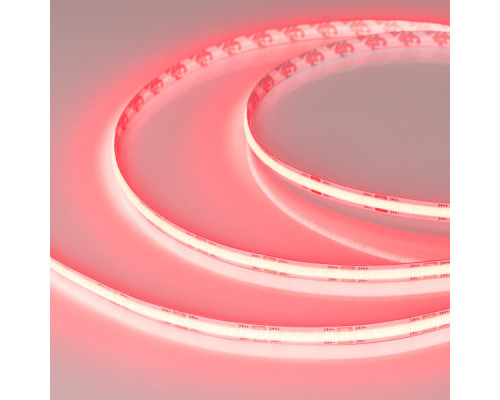 Основное фото Лента светодиодная Arlight COB-X544-8mm 24V Red (11.5 W/m, IP20, CSP, 5m) 032176(2): Купить в Интернет магазин освещения GCSVET.RU