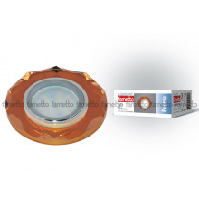 Светильник встраиваемый Fametto Peonia DLS-P105 GU5.3 CHROME/BRONZE