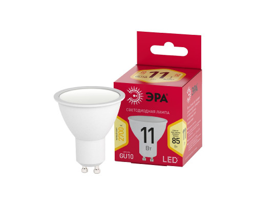 Основное фото Светодиодная лампочка Эра ECO LED MR16-11W-827-GU10 Б0056065: Купить в Интернет магазин освещения GCSVET.RU