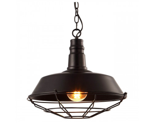 Дополнительное фото Светильник подвесной Arte Lamp Ferrico A9183SP-1BK: Купить в Интернет магазин освещения GCSVET.RU