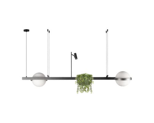 Основное фото Люстра подвесная Loft IT Jardin 10121/D Dark grey: Купить в Интернет магазин освещения GCSVET.RU