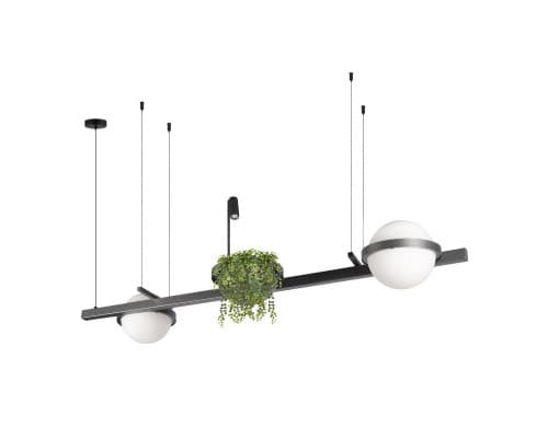 Дополнительное фото Люстра подвесная Loft IT Jardin 10121/D Dark grey: Купить в Интернет магазин освещения GCSVET.RU