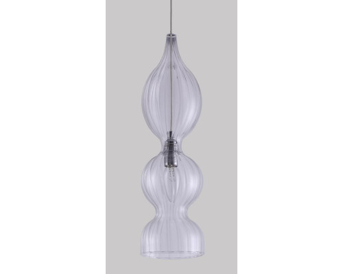 Дополнительное фото Светильник подвесной Crystal Lux Iris SP1 B Transparent: Купить в Интернет магазин освещения GCSVET.RU