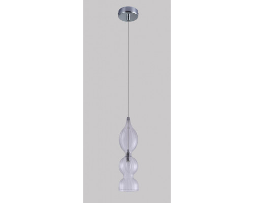 Основное фото Светильник подвесной Crystal Lux Iris SP1 B Transparent: Купить в Интернет магазин освещения GCSVET.RU