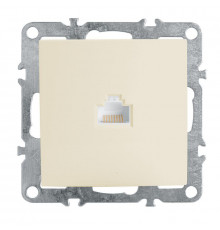 Розетка компьютерная Stekker Эрна слоновая кость PST00-9107-02 39325