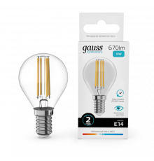 Светодиодная лампочка Gauss Filament Elementary 52120