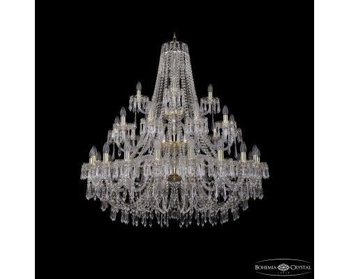 Основное фото Люстра подвесная Bohemia Ivele Crystal 1403/20+10+5/400/3d G: Купить в Интернет магазин освещения GCSVET.RU