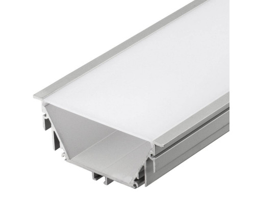 Основное фото Профиль с экраном Arlight ALU-POWER-RW80F-2000ANOD+FROST 016472: Купить в Интернет магазин освещения GCSVET.RU