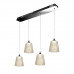 Дополнительное фото Светильник подвесной LED iLedex Flora WD8007-4 CR: Купить в Интернет магазин освещения GCSVET.RU