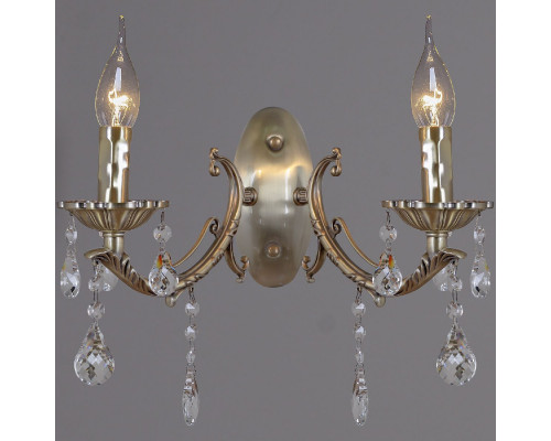 Основное фото Настенный светильник Illumico IL9927-2WSQ-24 AB CASTOR: Купить в Интернет магазин освещения GCSVET.RU