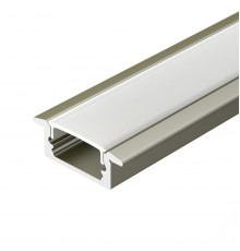 Профиль Arlight LINE-2308-F-2000 ANOD OLIVE GREY 038440