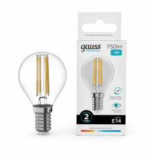 Светодиодная лампочка Gauss Filament Elementary 52122
