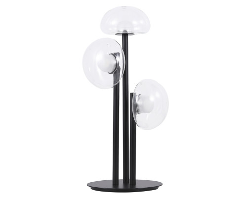 Основное фото Лампа настольная Crystal Lux BOSQUE LG3 BLACK/TRANSPARENT: Купить в Интернет магазин освещения GCSVET.RU