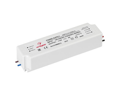 Основное фото Сетевой адаптер Arlight ARPV-LV12060-A (12V, 5.0A, 60W) 018969(1): Купить в Интернет магазин освещения GCSVET.RU
