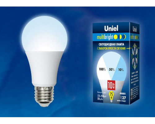 Дополнительное фото Светодиодная лампочка Uniel Venturo M105 LED-M105-70W/NW/E40/FR ALV02WH картон: Купить в Интернет магазин освещения GCSVET.RU