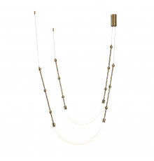 Люстра подвесная Indigo Corda 14010/2P Brass V000063L