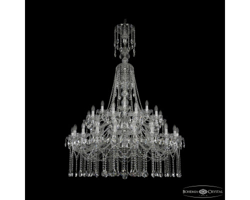 Основное фото Люстра подвесная Bohemia Ivele Crystal 1413/20+10+5/400/XL-164/2d Ni: Купить в Интернет магазин освещения GCSVET.RU