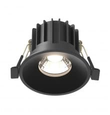 Светильник встраиваемый Maytoni Round DL058-12W-DTW-B