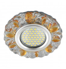 Светильник встраиваемый Fametto Luciole Dls-L136 Gu5.3 Glassy/Gold