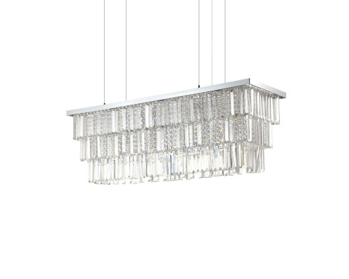 Основное фото Люстра подвесная Ideal Lux Martinez SP8 Cromo 166360: Купить в Интернет магазин освещения GCSVET.RU