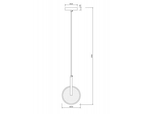 Дополнительное фото Светильник подвесной Freya Nova FR6002PL-L15BS: Купить в Интернет магазин освещения GCSVET.RU