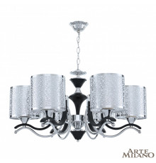 Люстра подвесная Arte Milano Florentia-6787 306787/6 Bk/Ni