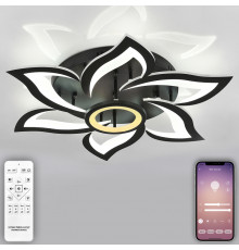 Люстра потолочная Natali Kovaltseva Olimp HIGH-TECH LED LAMPS 82020 BLACK