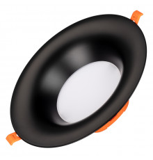 Светильник встраиваемый Arlight MS-BLIZZARD-BUILT-R215-20W Warm3000 (BK, 100 deg, 230V) 036606