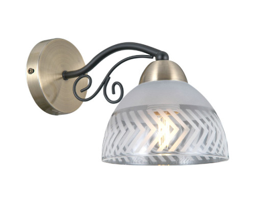 Дополнительное фото Настенный светильник Illumico IL0435-1WSQ-24 BK AB SPICA: Купить в Интернет магазин освещения GCSVET.RU