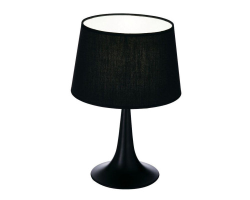 Основное фото Лампа настольная Ideal Lux London TL1 Small Nero 110554: Купить в Интернет магазин освещения GCSVET.RU