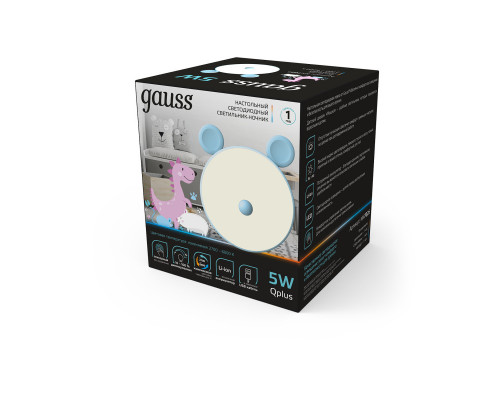 Дополнительное фото Лампа настольная Gauss Qplus NN7026: Купить в Интернет магазин освещения GCSVET.RU