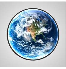 Светильник настенный ImperiumLoft Cosmos Earth 208935-23