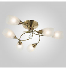 Люстра потолочная Eurosvet 2275/6 античная бронза