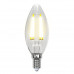 Основное фото Светодиодная лампочка Uniel AIR C LED-C35-6W/NW/E14/CL GLA01TR картон: Купить в Интернет магазин освещения GCSVET.RU