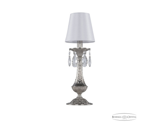 Основное фото Лампа настольная Bohemia Ivele Crystal Florence 71100L/1 Ni ST5: Купить в Интернет магазин освещения GCSVET.RU