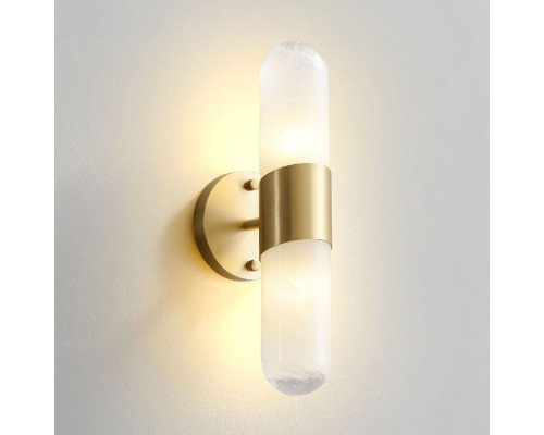 Дополнительное фото Светильник настенный DeLight Collection Sorno MT9056-2W brass: Купить в Интернет магазин освещения GCSVET.RU