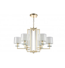 Люстра подвесная Crystal Lux Nicolas NICOLAS SP-PL6 GOLD/WHITE