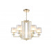 Дополнительное фото Люстра подвесная Crystal Lux Nicolas NICOLAS SP-PL6 GOLD/WHITE: Купить в Интернет магазин освещения GCSVET.RU