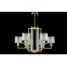 Дополнительное фото Люстра подвесная Crystal Lux Nicolas NICOLAS SP-PL6 GOLD/WHITE: Купить в Интернет магазин освещения GCSVET.RU