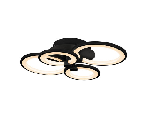 Дополнительное фото Люстра потолочная LED iLedex Ring A001/4 BK: Купить в Интернет магазин освещения GCSVET.RU