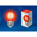 Дополнительное фото Филаментная лампа светодиодная (UL-00002985) Uniel E14 5W красный LED-G45-5W/RED/E14 GLA02RD: Купить в Интернет магазин освещения GCSVET.RU