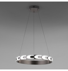 Светильник подвесной LED Eurosvet Chain 90163/1 сатин-никель