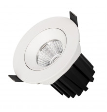 Светильник встраиваемый Arlight MS-ATOLL-BUILT-TURN-R94-10W Warm3000 (WH, 60 deg, 230V) 044603