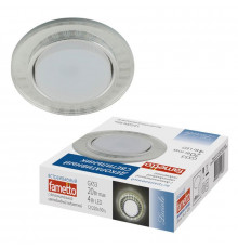 Светильник встраиваемый Fametto Luciole DLS-L157 GX53 GLASSY/CLEAR 3D