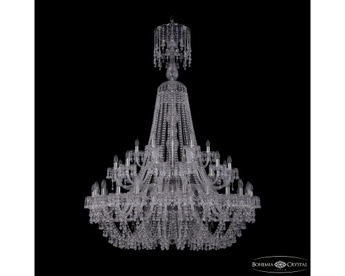Основное фото Люстра подвесная Bohemia Ivele Crystal 1410/24+12+6/460/XL-175/2d Ni V0300: Купить в Интернет магазин освещения GCSVET.RU