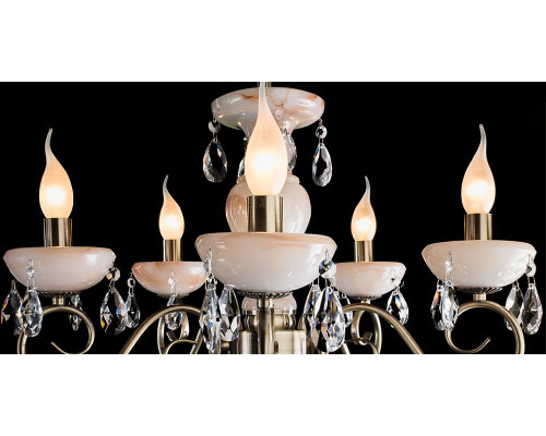 Дополнительное фото Люстра подвесная Arte Lamp Onyx Red A9591LM-5AB: Купить в Интернет магазин освещения GCSVET.RU